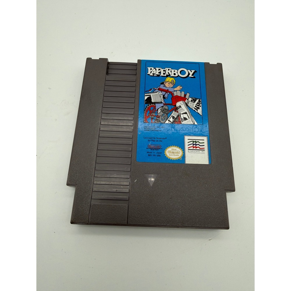 Paperboy Nintendo NES Video Game Cartridge Mindscape NES-PY-USA Vintage 1988